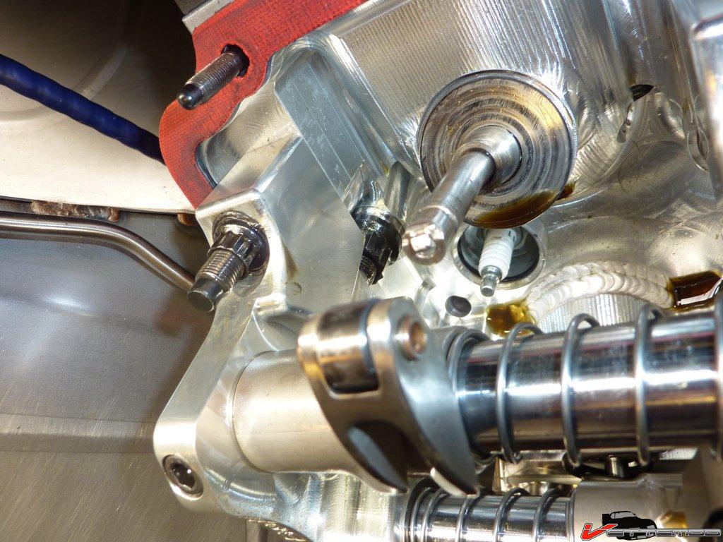 Piston pin galling in a drag race engine