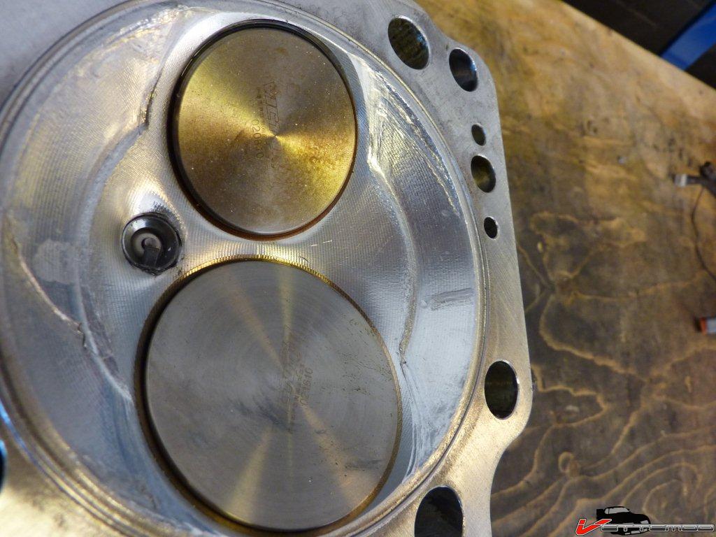 Piston pin galling in a drag race engine