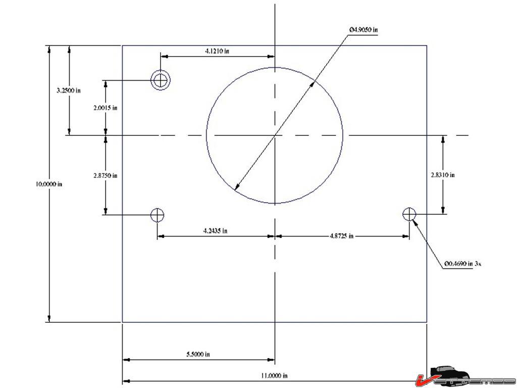 Ford T5 Bellhousing Adapter (Large).JPG